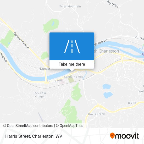 Mapa de Harris Street