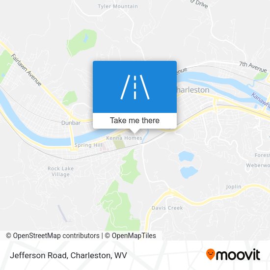 Mapa de Jefferson Road