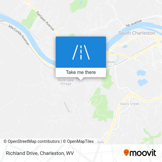 Mapa de Richland Drive