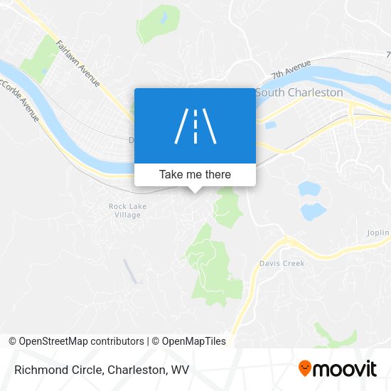 Mapa de Richmond Circle