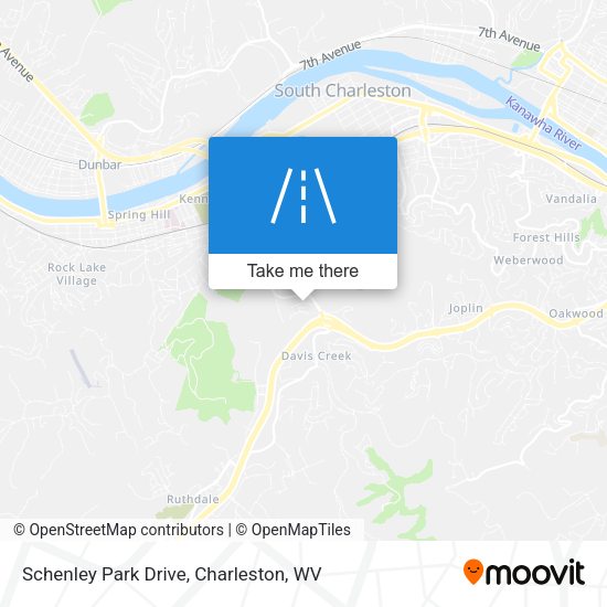 Mapa de Schenley Park Drive
