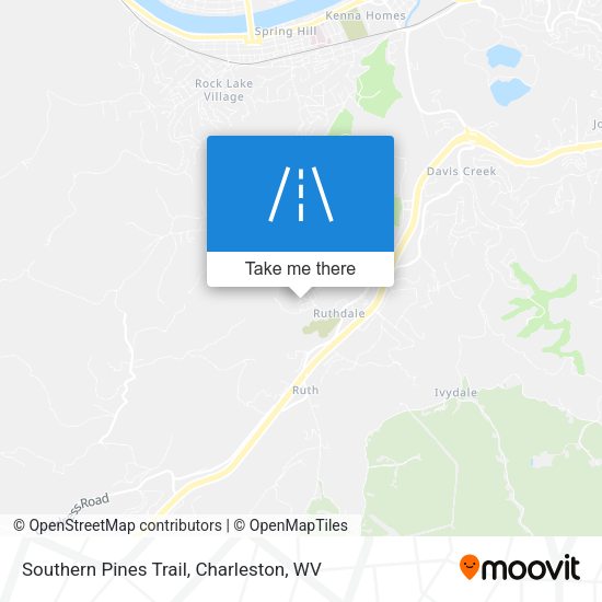 Mapa de Southern Pines Trail