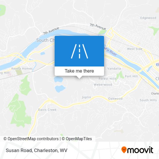 Mapa de Susan Road