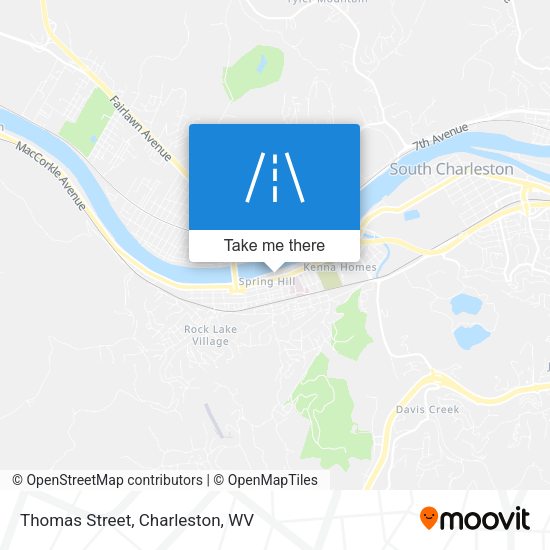 Mapa de Thomas Street