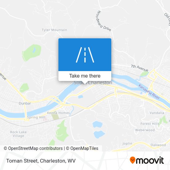 Mapa de Toman Street