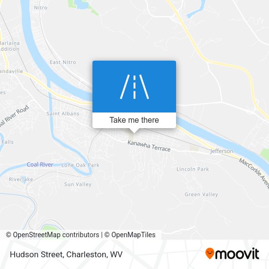 Mapa de Hudson Street