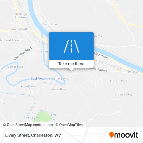 Mapa de Lively Street