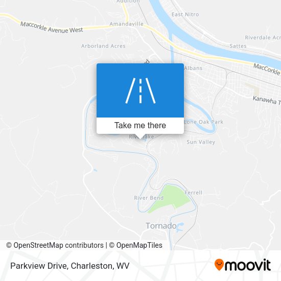 Mapa de Parkview Drive