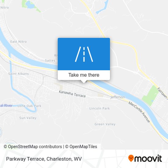 Parkway Terrace map
