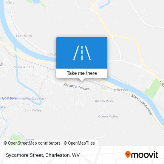 Mapa de Sycamore Street