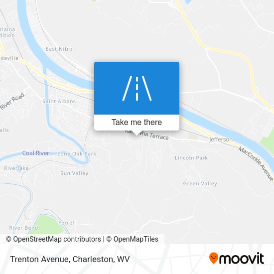 Mapa de Trenton Avenue