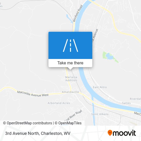 Mapa de 3rd Avenue North