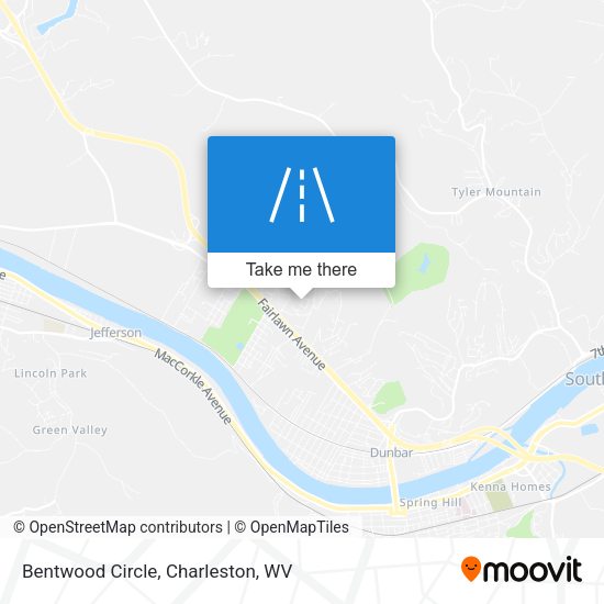 Mapa de Bentwood Circle