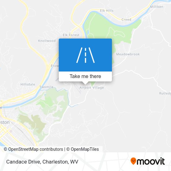 Mapa de Candace Drive