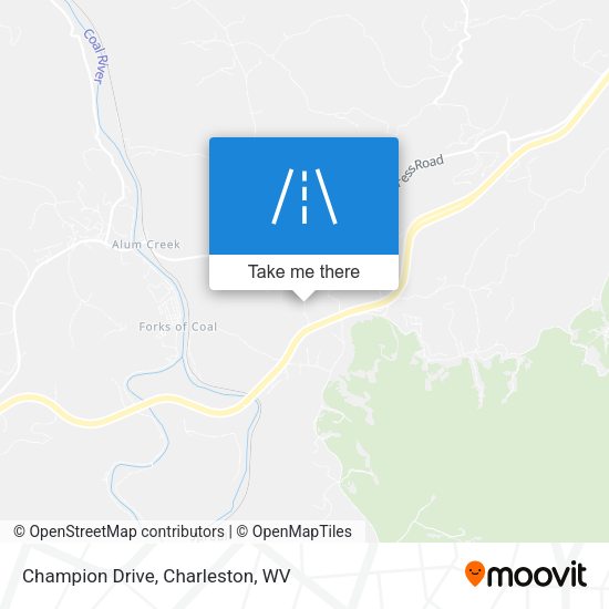 Champion Drive map
