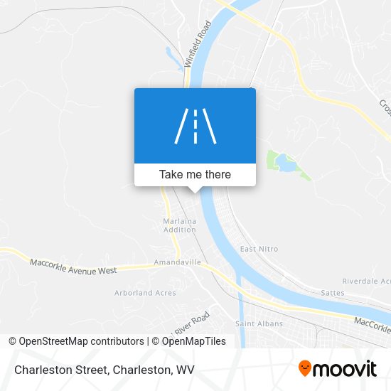 Mapa de Charleston Street