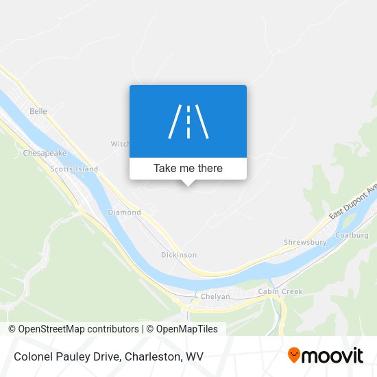 Colonel Pauley Drive map