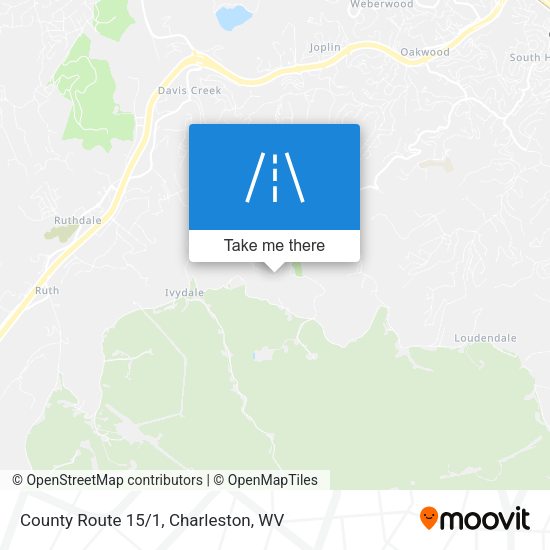 County Route 15/1 map