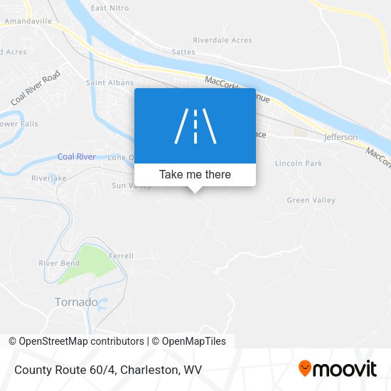 County Route 60/4 map
