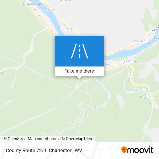County Route 72/1 map