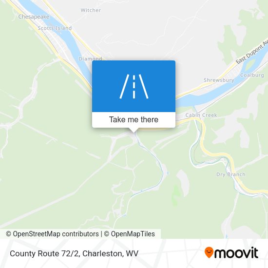 County Route 72/2 map