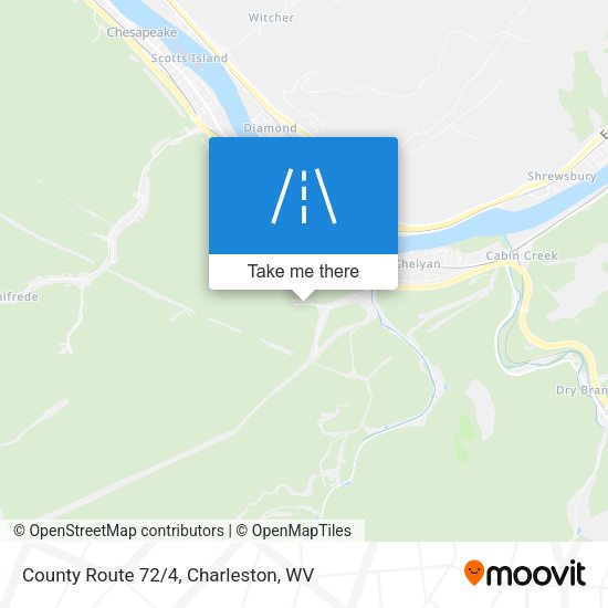 County Route 72/4 map