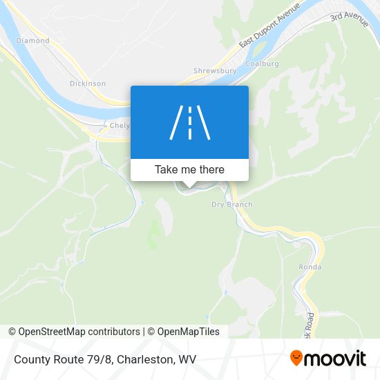 County Route 79/8 map