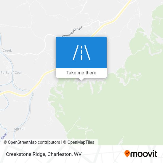 Mapa de Creekstone Ridge