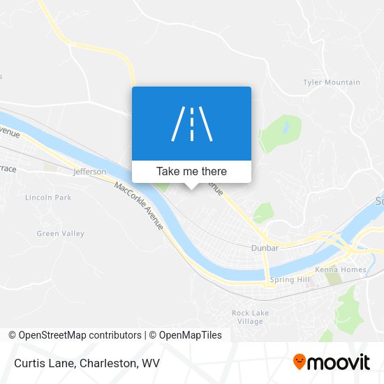 Mapa de Curtis Lane