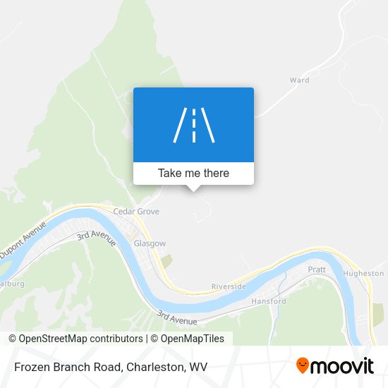 Frozen Branch Road map