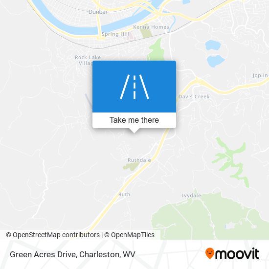 Green Acres Drive map