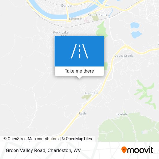 Mapa de Green Valley Road