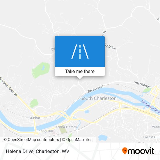Mapa de Helena Drive