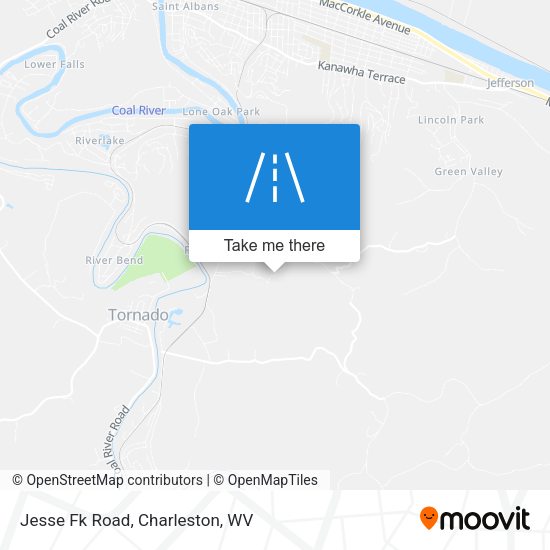 Mapa de Jesse Fk Road