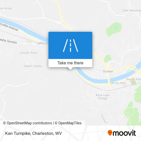 Mapa de Kan Turnpike