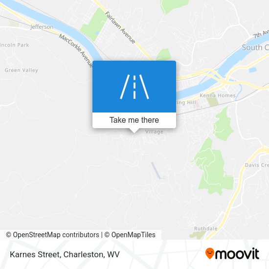 Mapa de Karnes Street