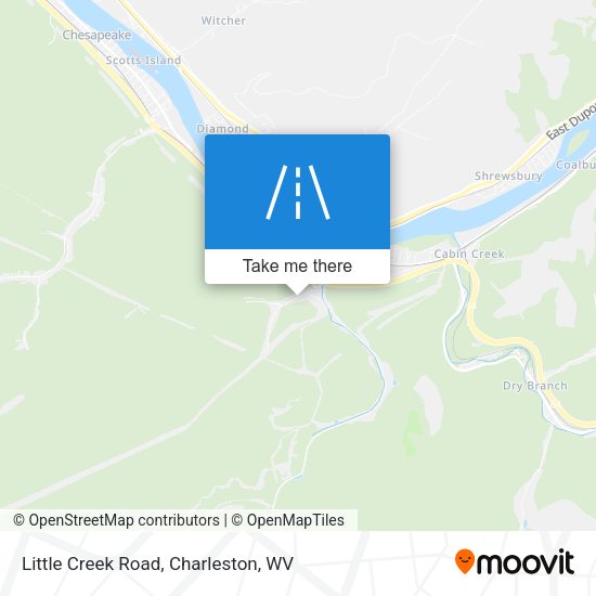 Little Creek Road map
