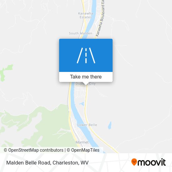 Mapa de Malden Belle Road