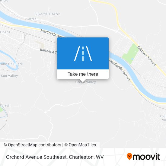 Mapa de Orchard Avenue Southeast