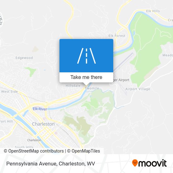 Pennsylvania Avenue map