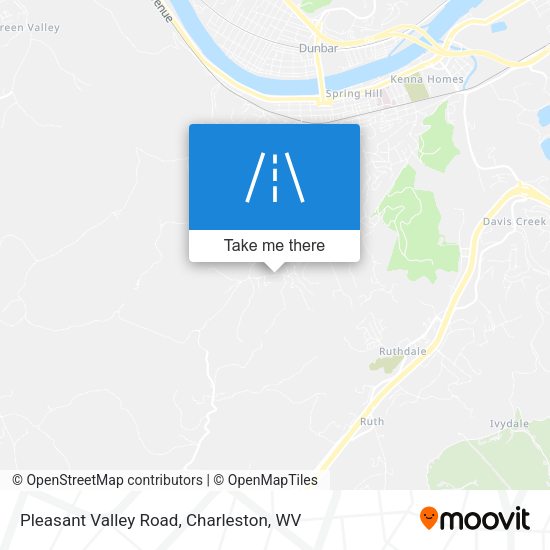Pleasant Valley Road map