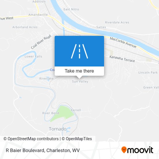 R Baier Boulevard map