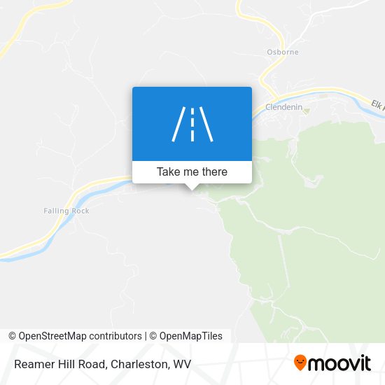 Reamer Hill Road map