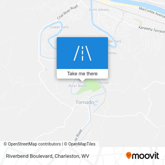 Mapa de Riverbend Boulevard