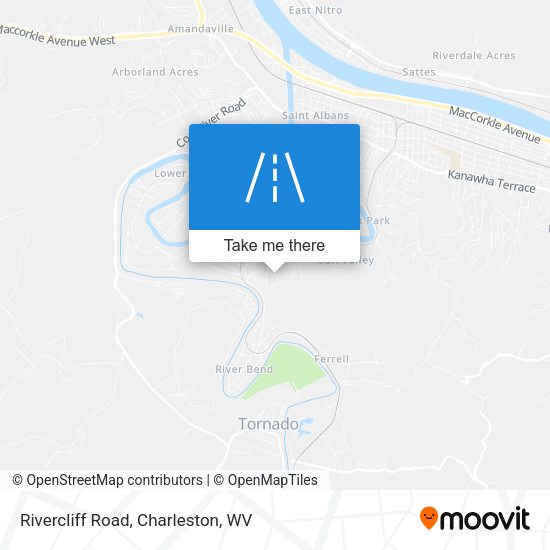 Mapa de Rivercliff Road