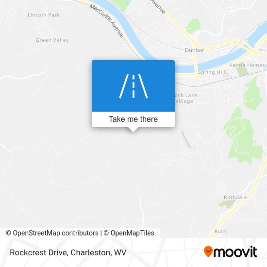 Rockcrest Drive map
