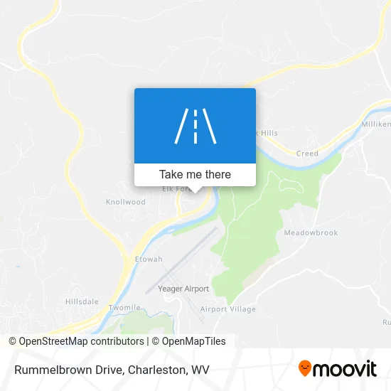 Rummelbrown Drive map