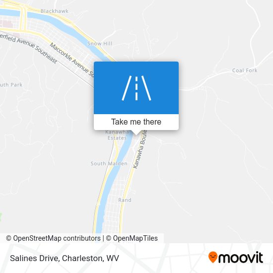 Mapa de Salines Drive