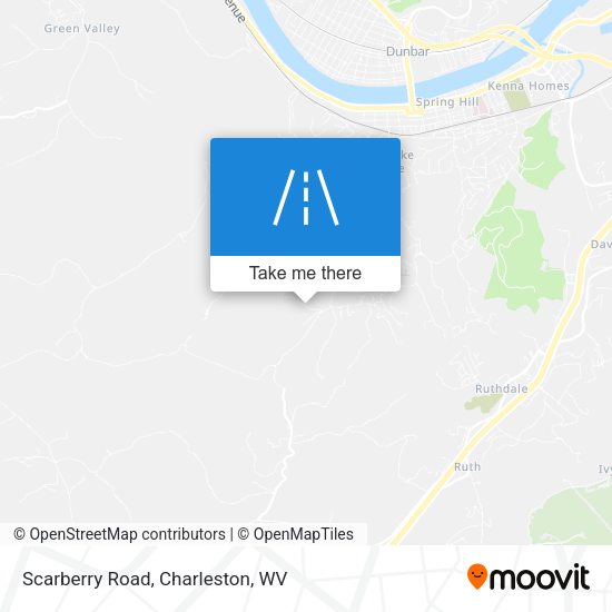 Scarberry Road map