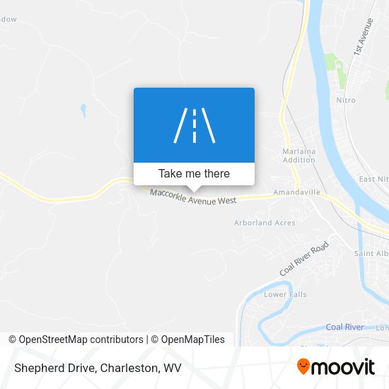 Shepherd Drive map